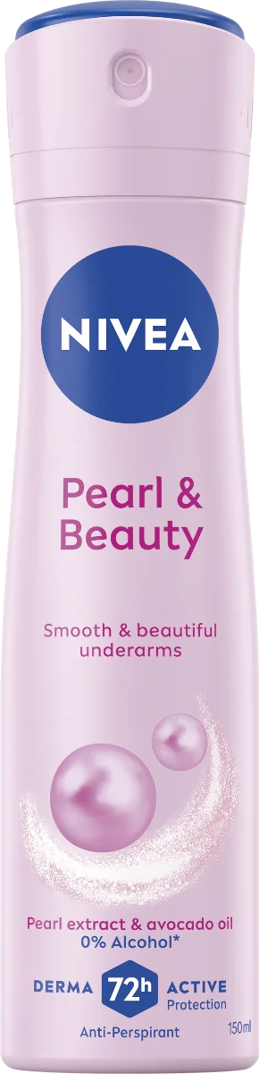 NIVEA Anti-perspirant Pearl & Beauty 1×150 ml, antiperspirant