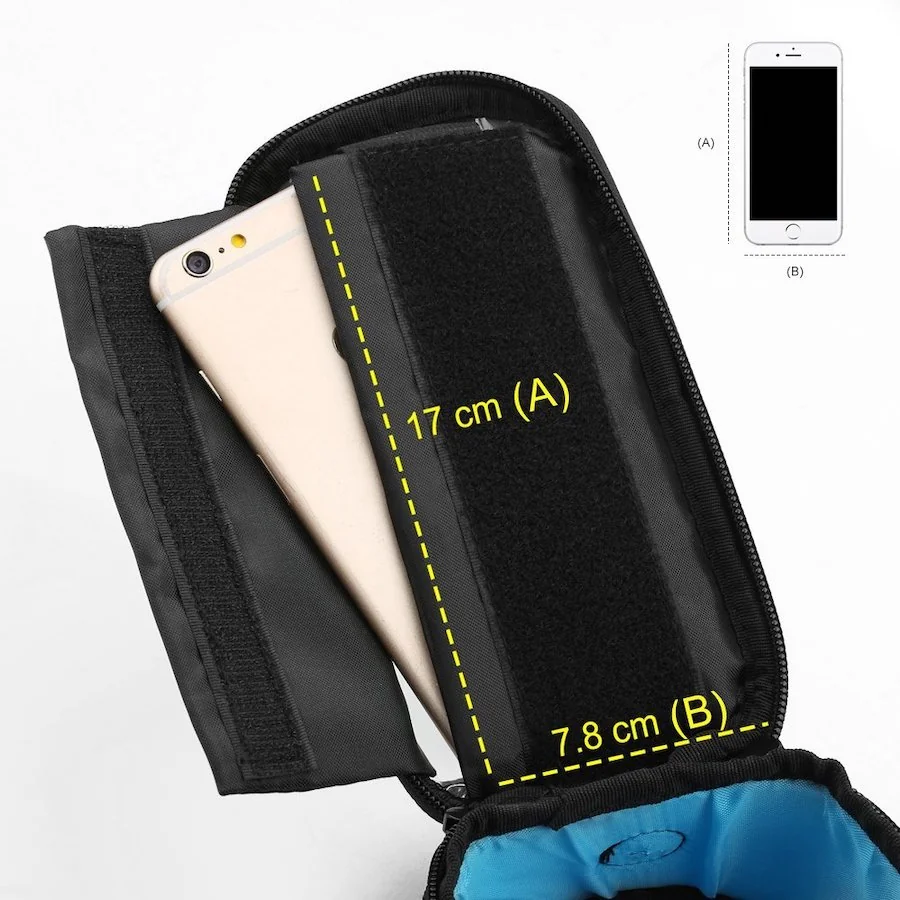 MG Cyklistická taška 6,5" 1,5L, čierna