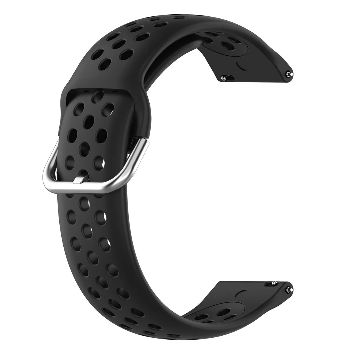 BStrap Silicone Dots remienok na Huawei Watch GT2 Pro black