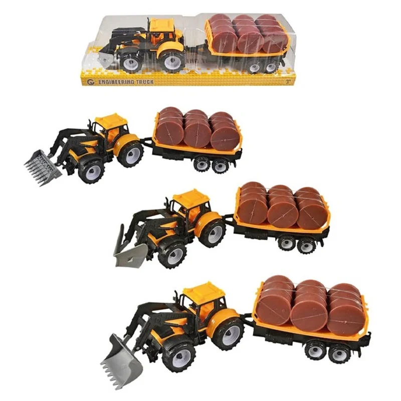 Traktor s prívesom na zotrvačník , 204773