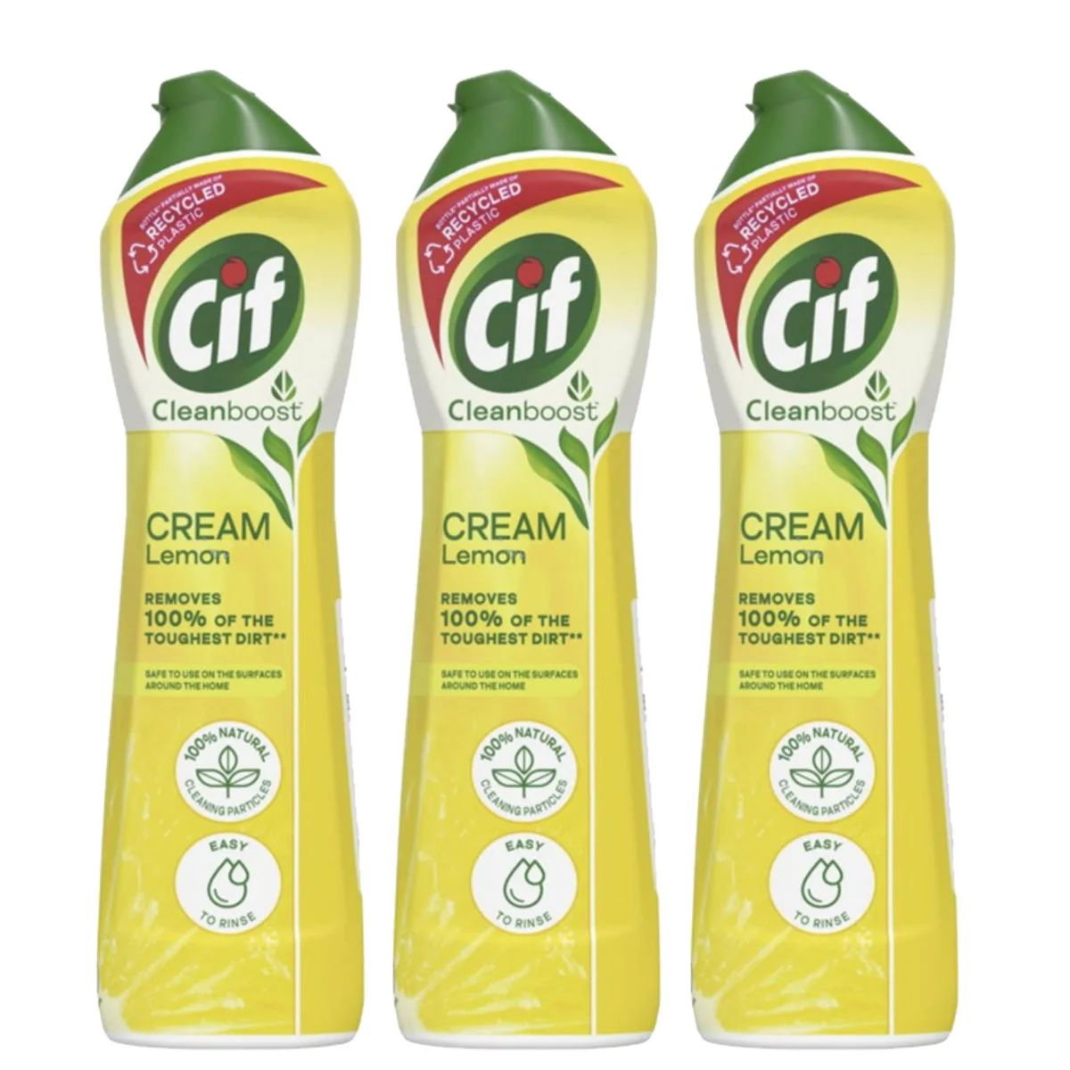 SET 3ks CIF tekutý prášok 500ml Lemon 3x 500ml, tekutý prášok