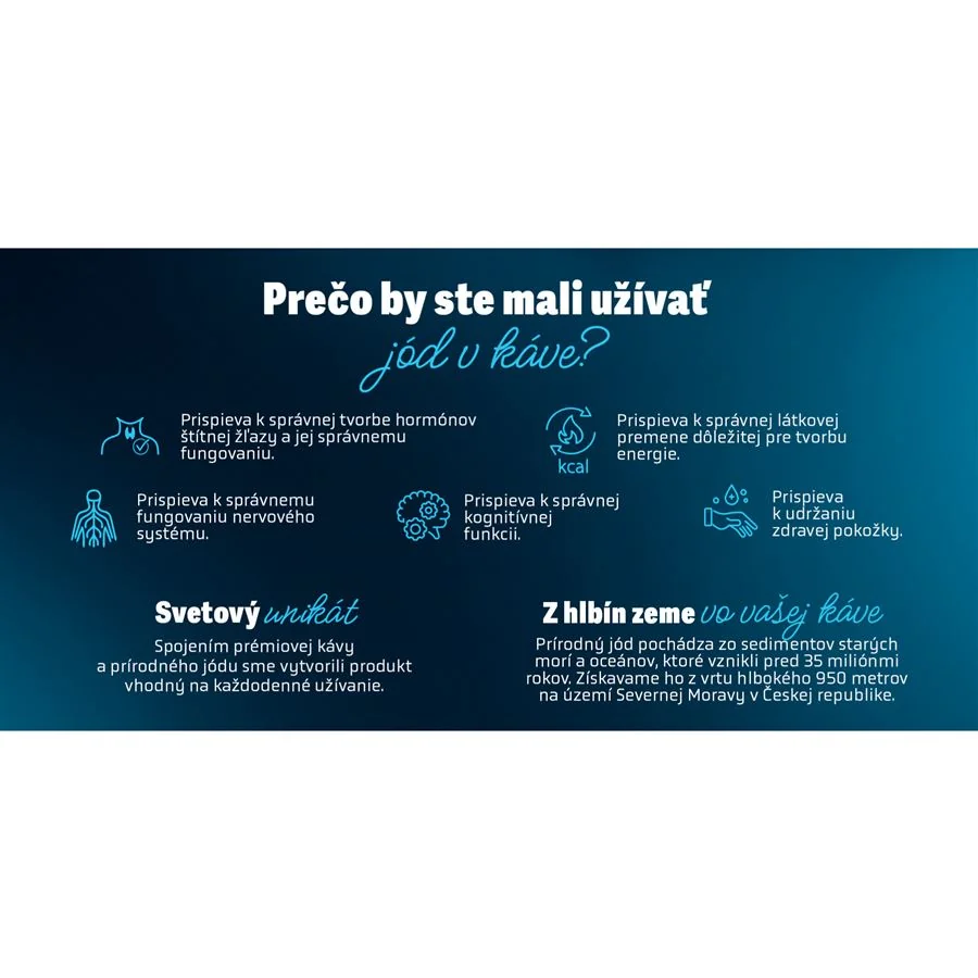Káva Veronia pre športovcov s jódom 225g