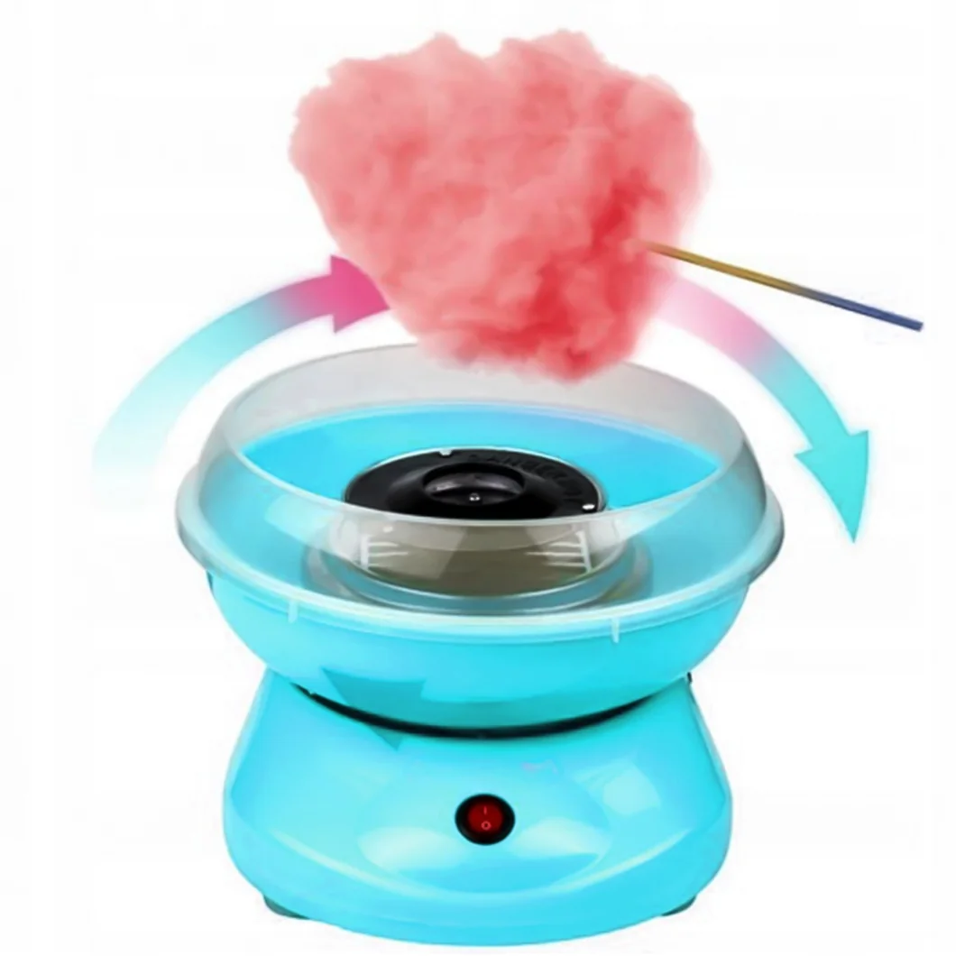 Livefy Cotton Candy V3 stroj na cukrovú vatu, modrý