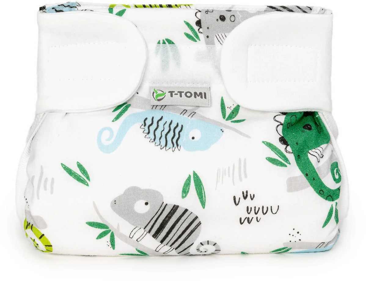 T-TOMI Ortopedické abdukčné nohavičky - suchý zips Chameleons 3-6 kg 1×1 ks, abdukčné nohavičky