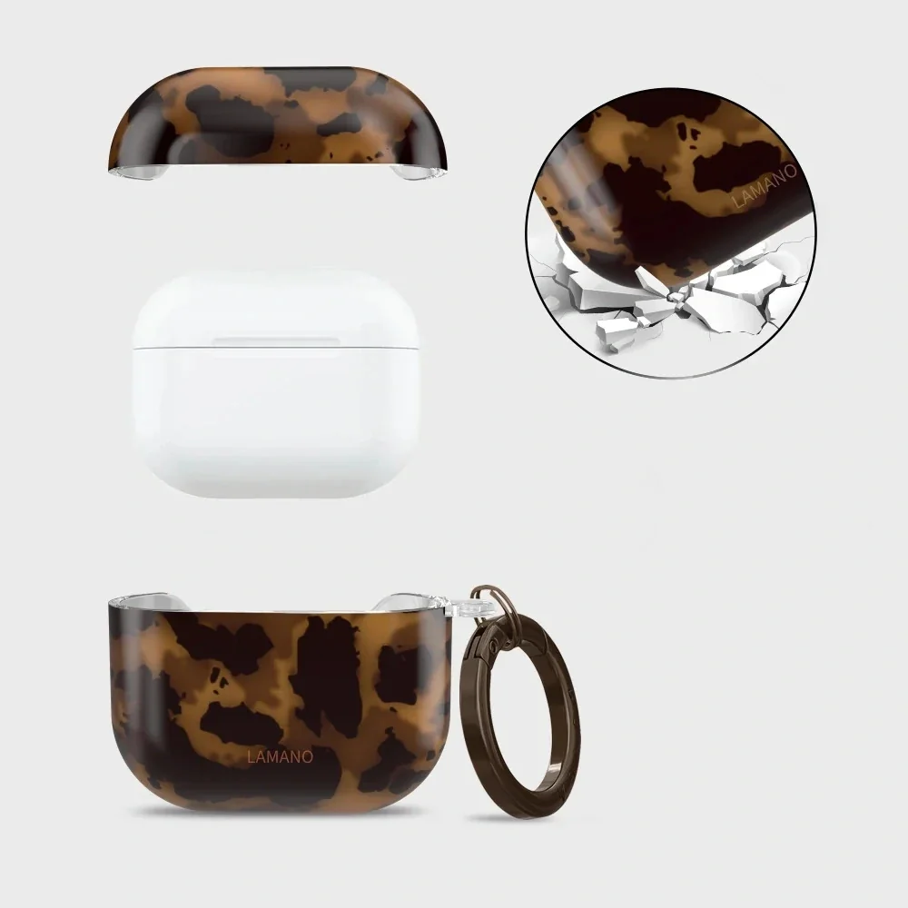 Tech-Protect Lamano puzdro na Apple AirPods 4, panther