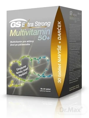 GS Extra Strong Multivitamín 50+ darček 2020