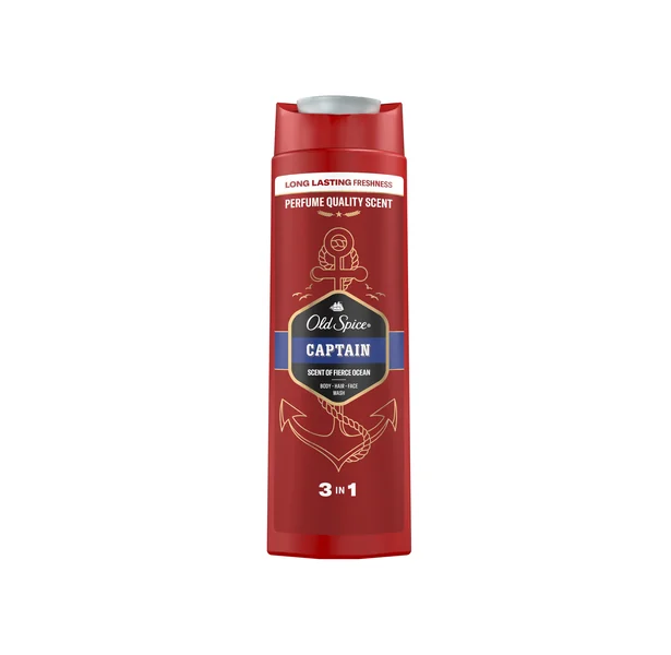 Old Spice Captain sprchový gél 3v1 400 ml
