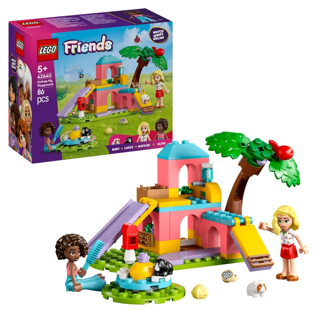 LEGO® Friends 42640 Ihrisko pre morčatá