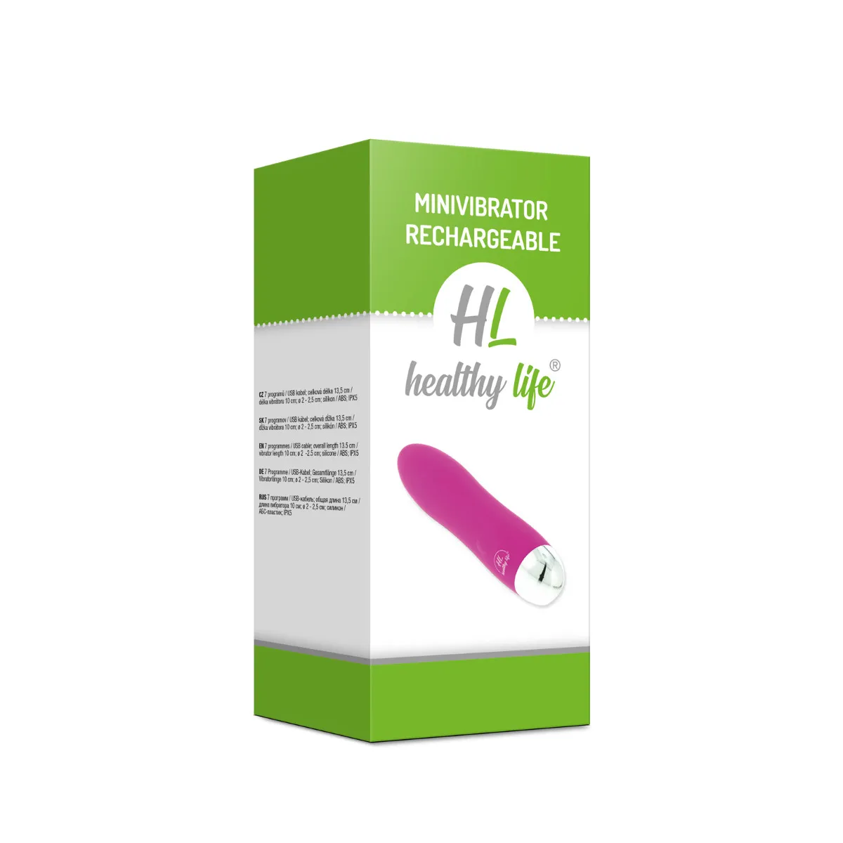 Healthy Life - Minivibrátor Mikolas fialový 1×1 kus, mini vibrátor