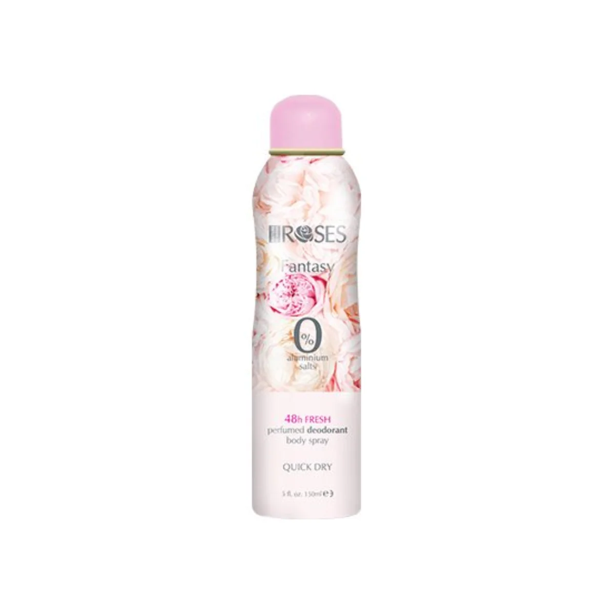 ROSES FANTASY Parfumovaný dezodorant s jemnou vôňou ruže 150 ml - NATURE OF AGIVA
