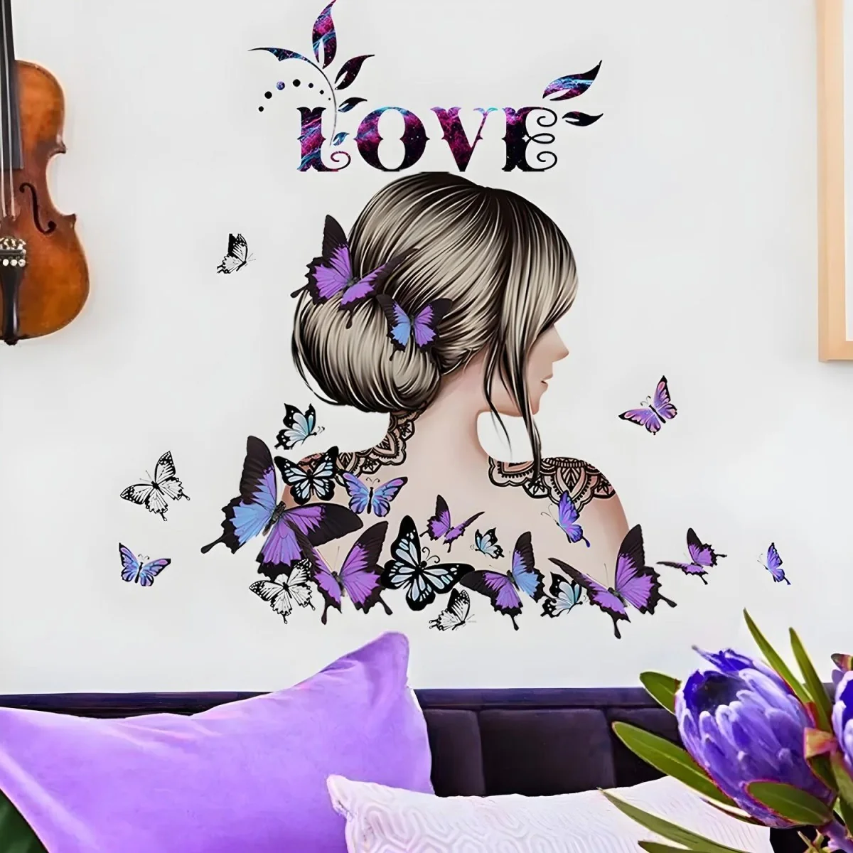 Samolepka na stenu/Tapeta Love