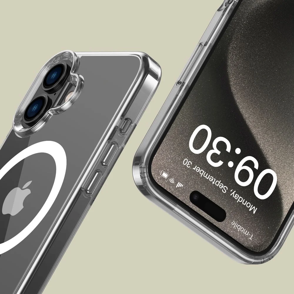 Tech-Protect Flexair Hybrid MagSafe kryt na iPhone 16 Plus, priesvitný