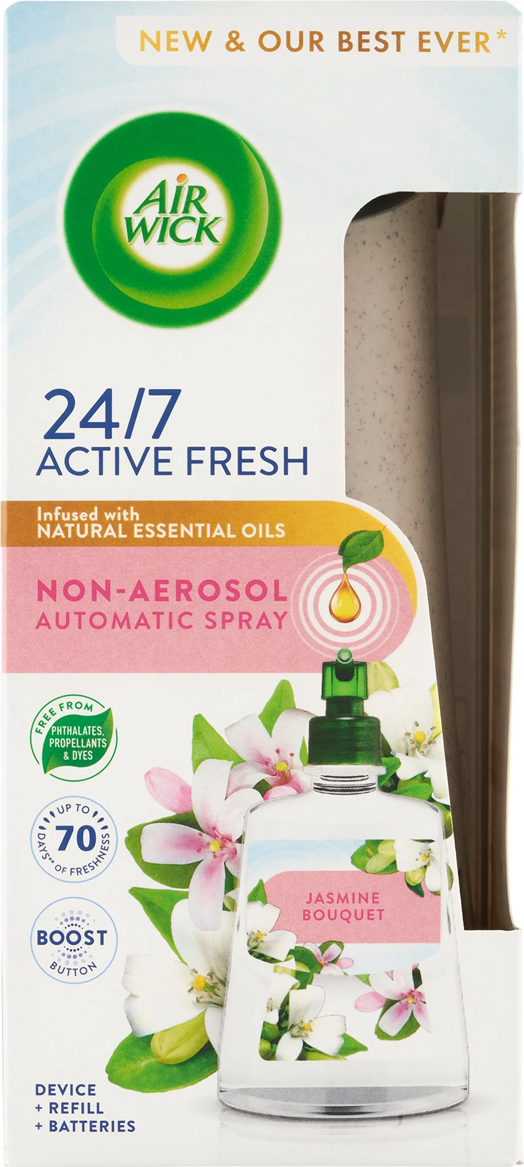 Air Wick difuzér a náplň Jazmínové kvety 228ml