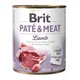 Brit Konzerva Pate & Meat Lamb 800g