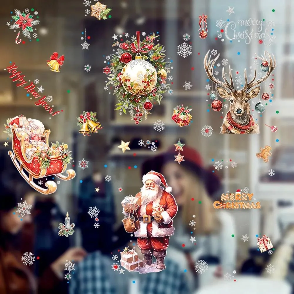 Samolepka na stenu/Tapeta Merry Christmas/Typ2