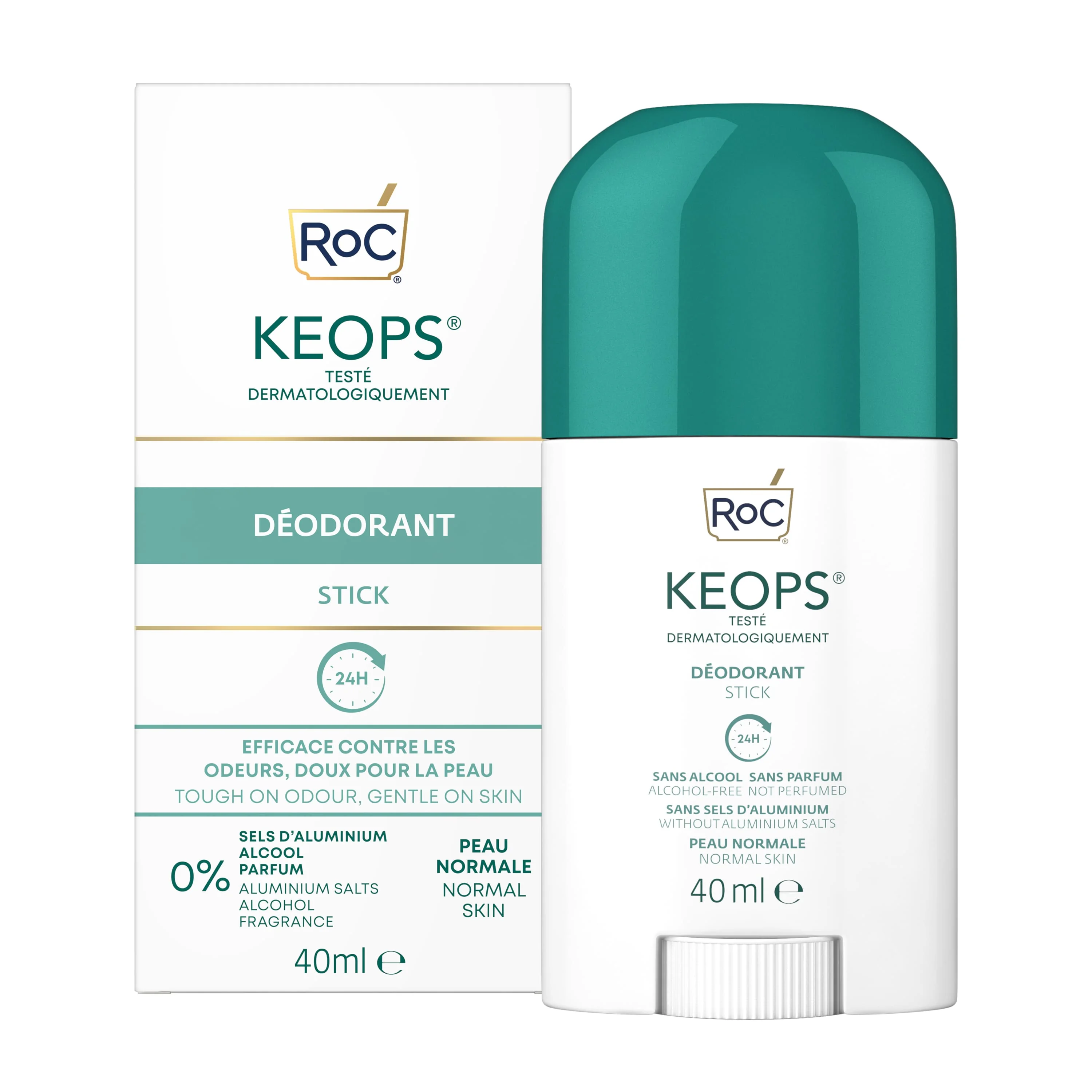 RoC Keops Deodorant v tyčinke, 40 ml 40 ml