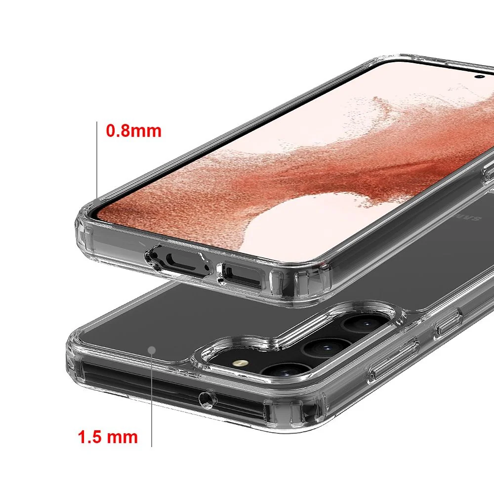 Tech-Protect FlexAir kryt na Samsung Galaxy S23, priesvitný