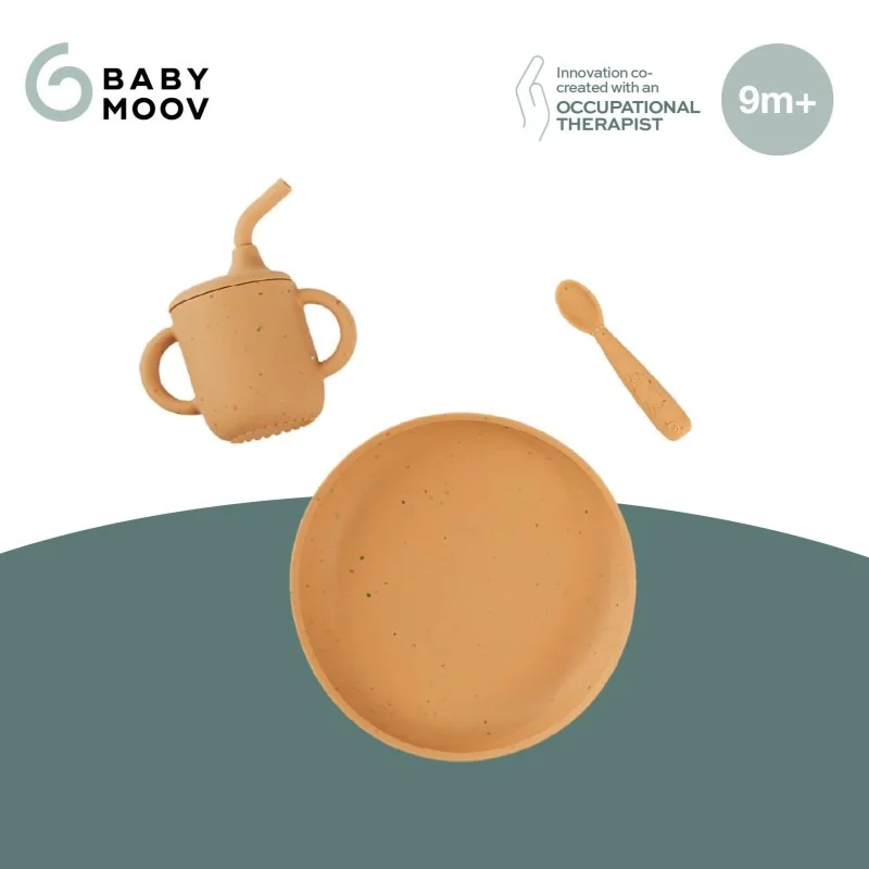Babymoov silikónová jedálenská sada Grown-Up MEAL SET Little Arty