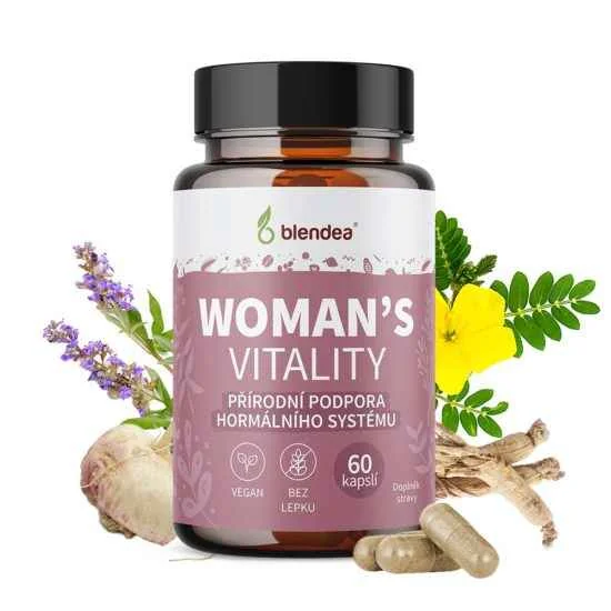 BLENDEA WOMANS VITALITY 60CPS 1×60 cps, výživový doplnok