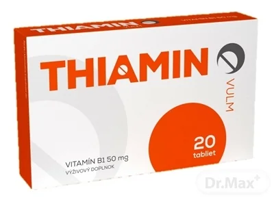 VULM THIAMIN 1×20 ks, výživový doplnok
