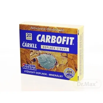 CARBOFIT Čárkll 1×20 cps, aktívne uhlie