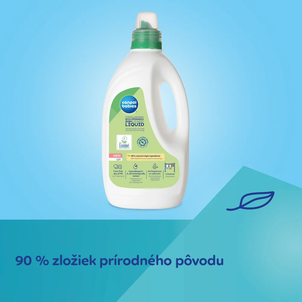 Canpol babies Ekologický prací gél na dojčenskú bielizeň 1500 ml