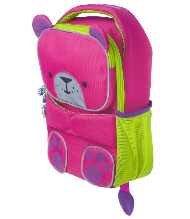 Trunki Toddlepak Batoh, Macko Betsy, ružový 1×1 ks
