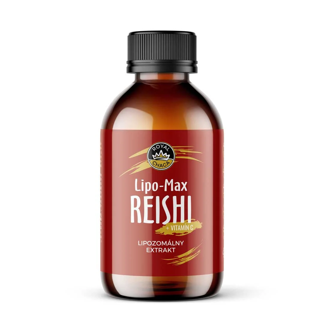 Royal Chaga- Reishi LIPO MAX s vitamínom C 1×200 ml, výživový doplnok