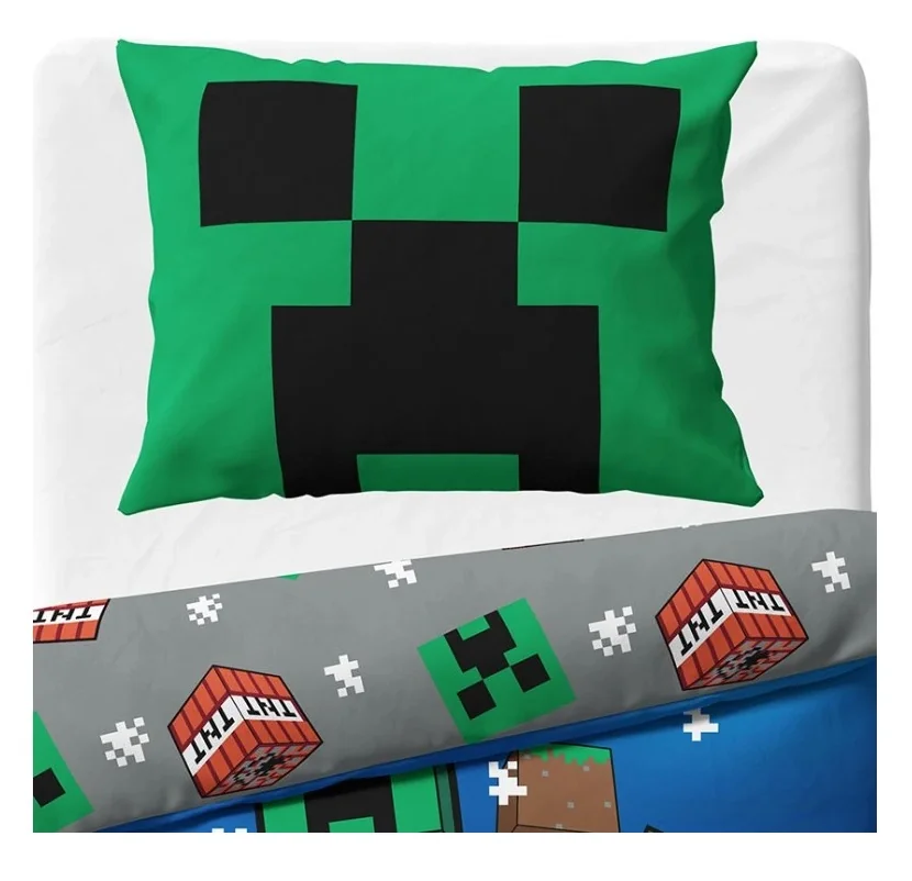 Detské obliečky Minecraft Creeper Explode