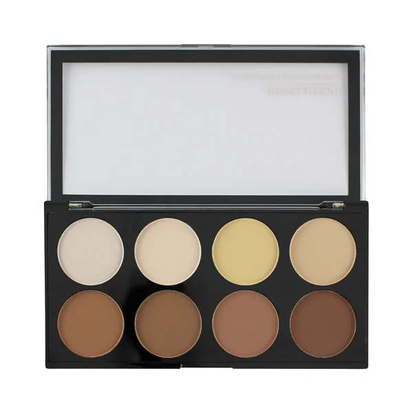 Revolution, Iconic Lights & Contour Pro, kontúrovacia paletka 1×13 g , kontúrovacia paletka