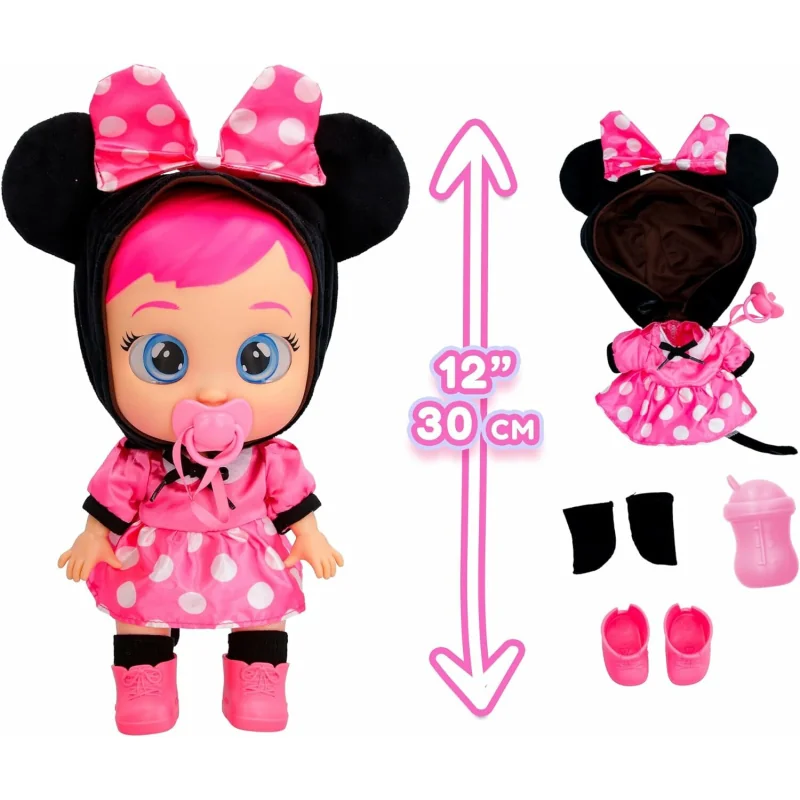 IMC Toys Cry Babies - Interaktívna bábika Minnie