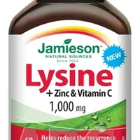 JAMIESON LYZÍN 1 000 mg SO ZINKOM A VITAMÍNOM C