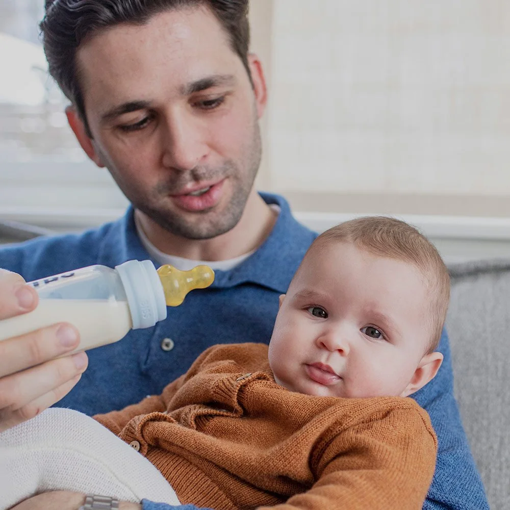 BIBS Baby Bottle sklenená fľaša 225ml - Sage