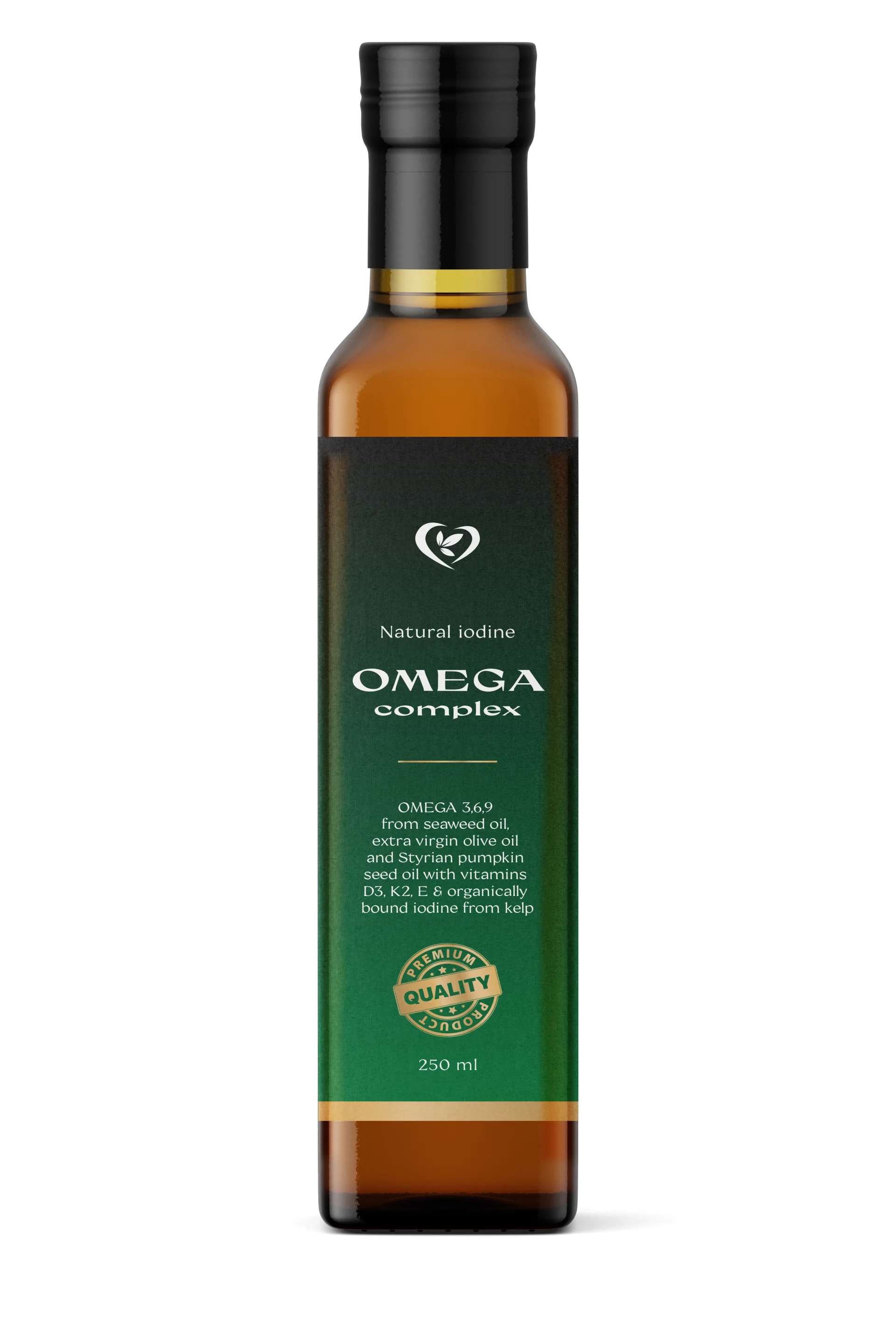 Omega komplex s prírodným jódom 250ml