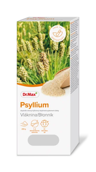 Dr. Max Psyllium 1×200 g, výživový doplnok