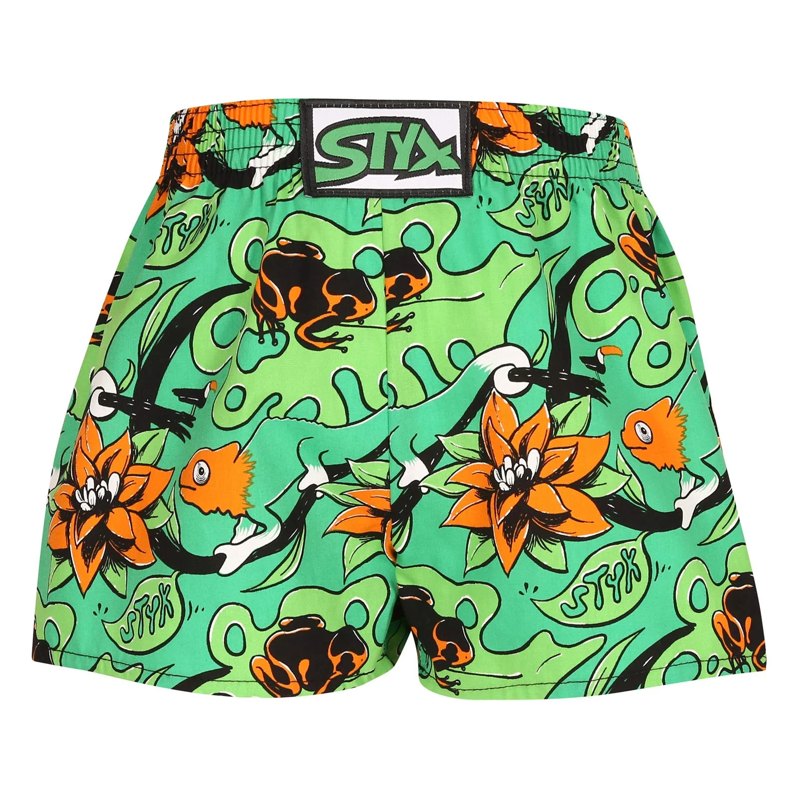 Detské trenky art klasická guma tropic (J1557) 12-14 rokov