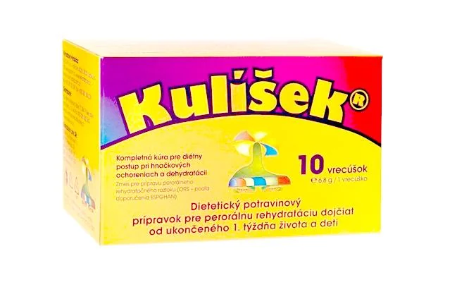 KULÍŠEK 10×6,8 g, dietetický potravinový prípravok