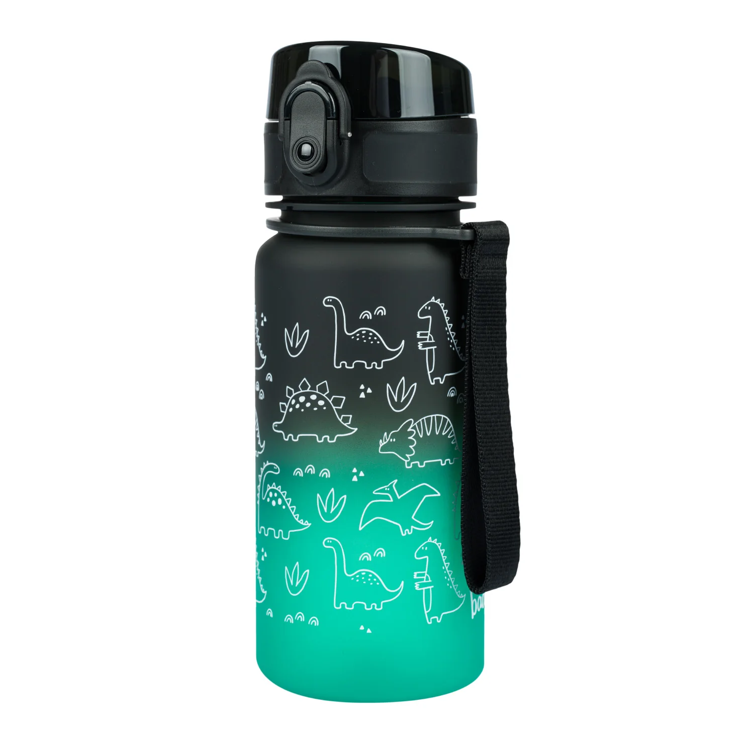 Tritanová fľaša na pitie Gradient Dino 350 ml