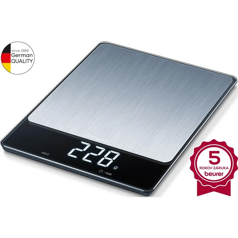 Beurer KS 34 XL kuchynská váha nerez 15 kg