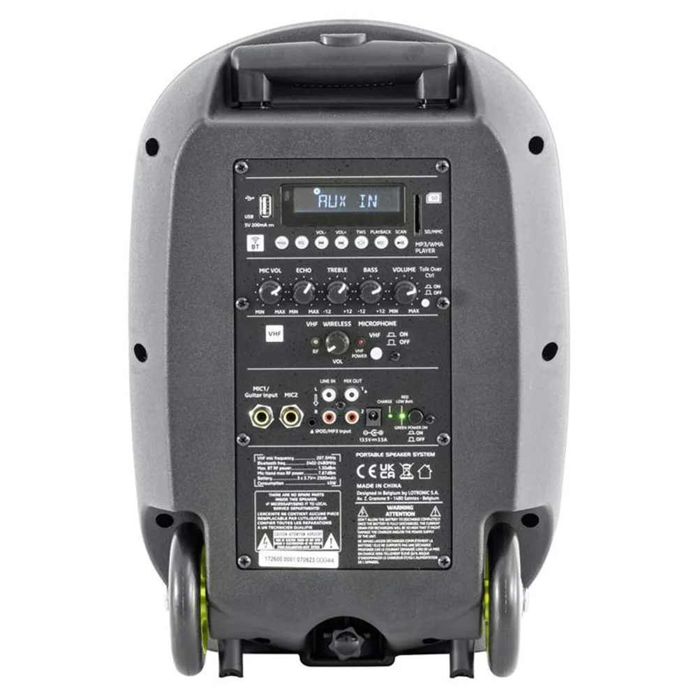 PORT8VHF-MKII Ibiza batériová reprosústava
