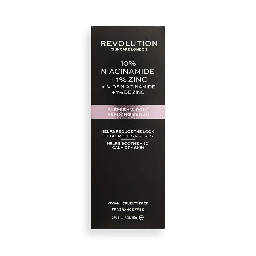 Revolution Skincare Blemish and Pore Refining Serum - 10% Niacinamide + 1% Zinc SUPER SIZED sérum 1×60 ml, pleťové sérum