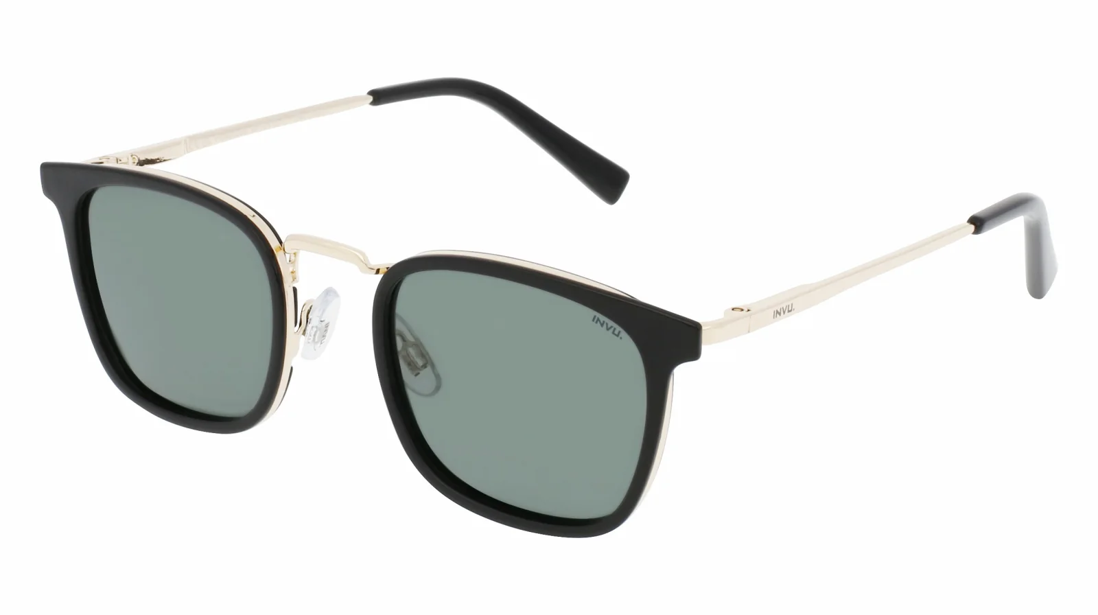 INVU IB12415A slnečné pánske okuliare gold black Pánske slnečné okuliare