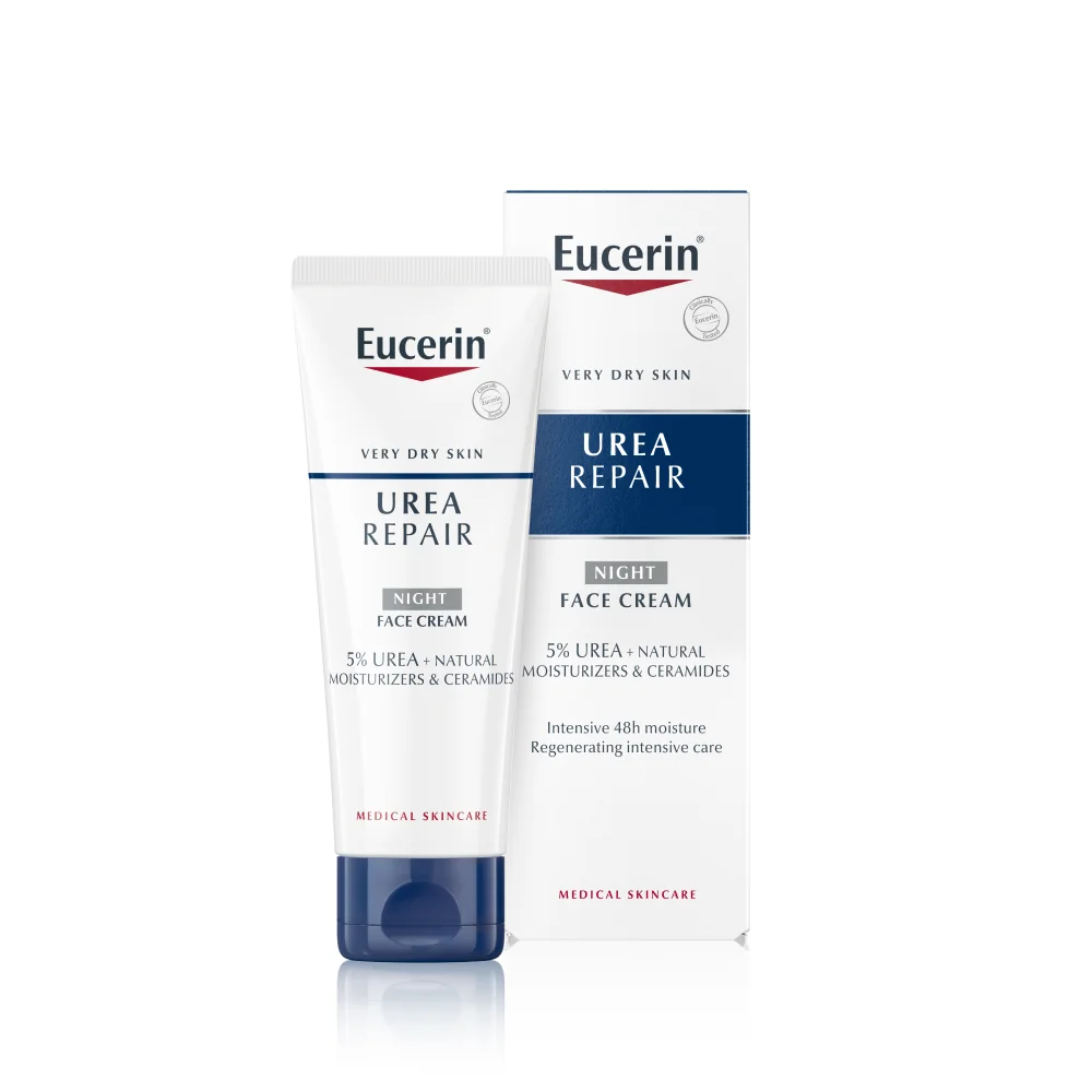 Eucerin UreaRepair Nočný krém na tvár 1×50 ml, nočný krém