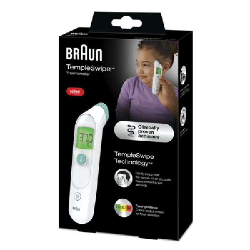 BRAUN BST 200EE, Čelový teplomer