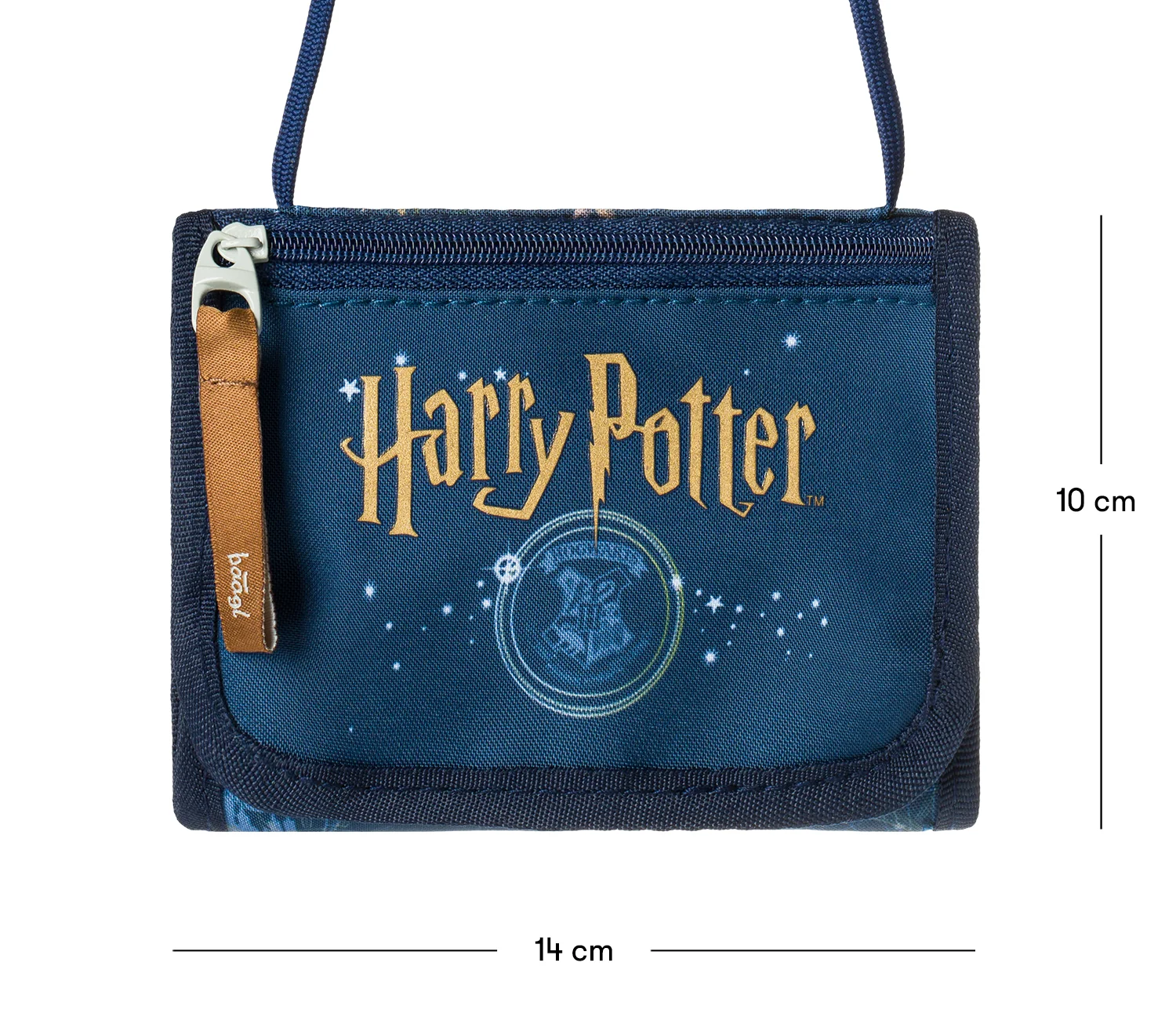Peňaženka na krk Harry Potter Rokfort čierna, detská