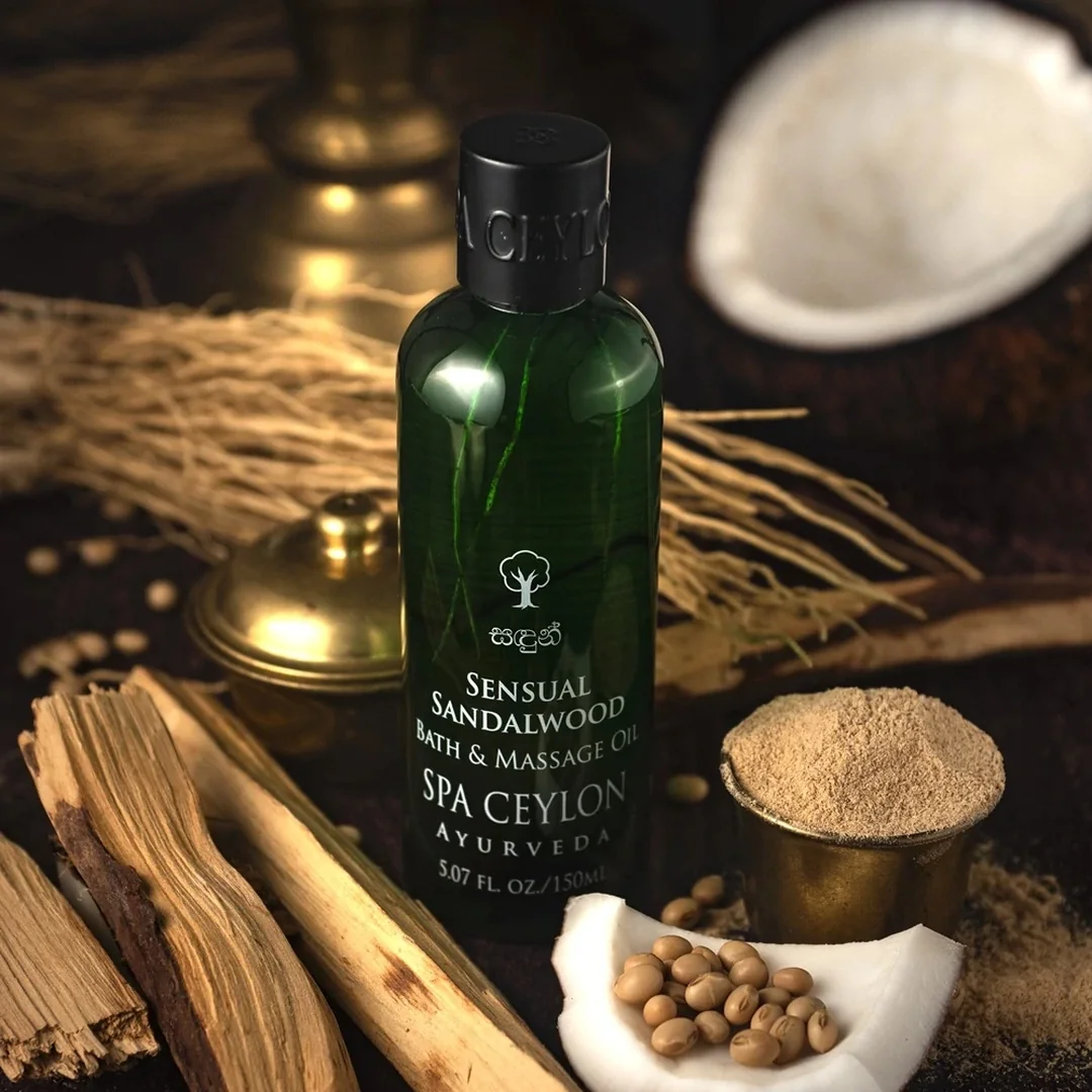 Masážny olej Sensual Sandalwood 100 ml, santalové drevo
