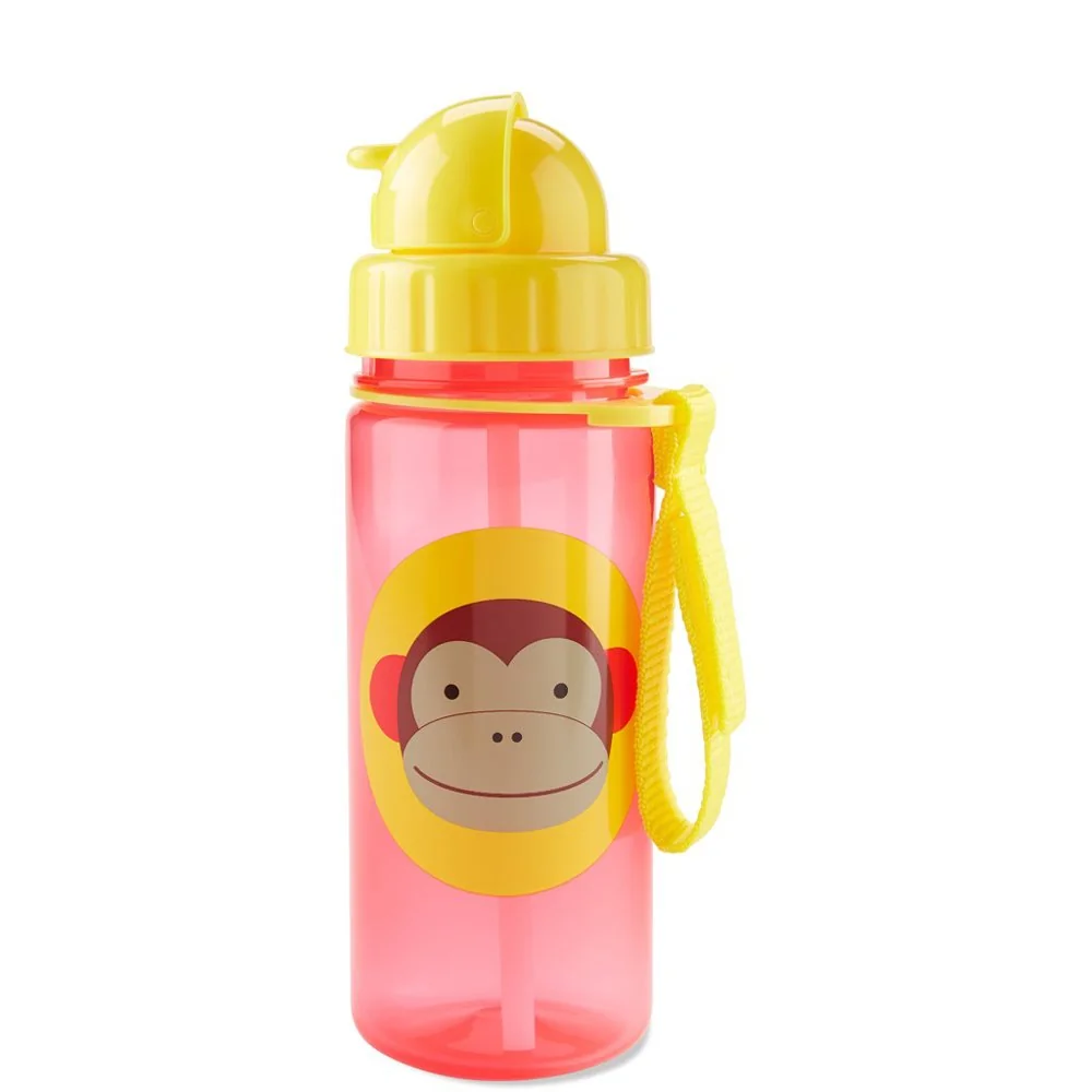 Zoo Hrnček so slamkou PP bez PVC a BPA Opica 12m+