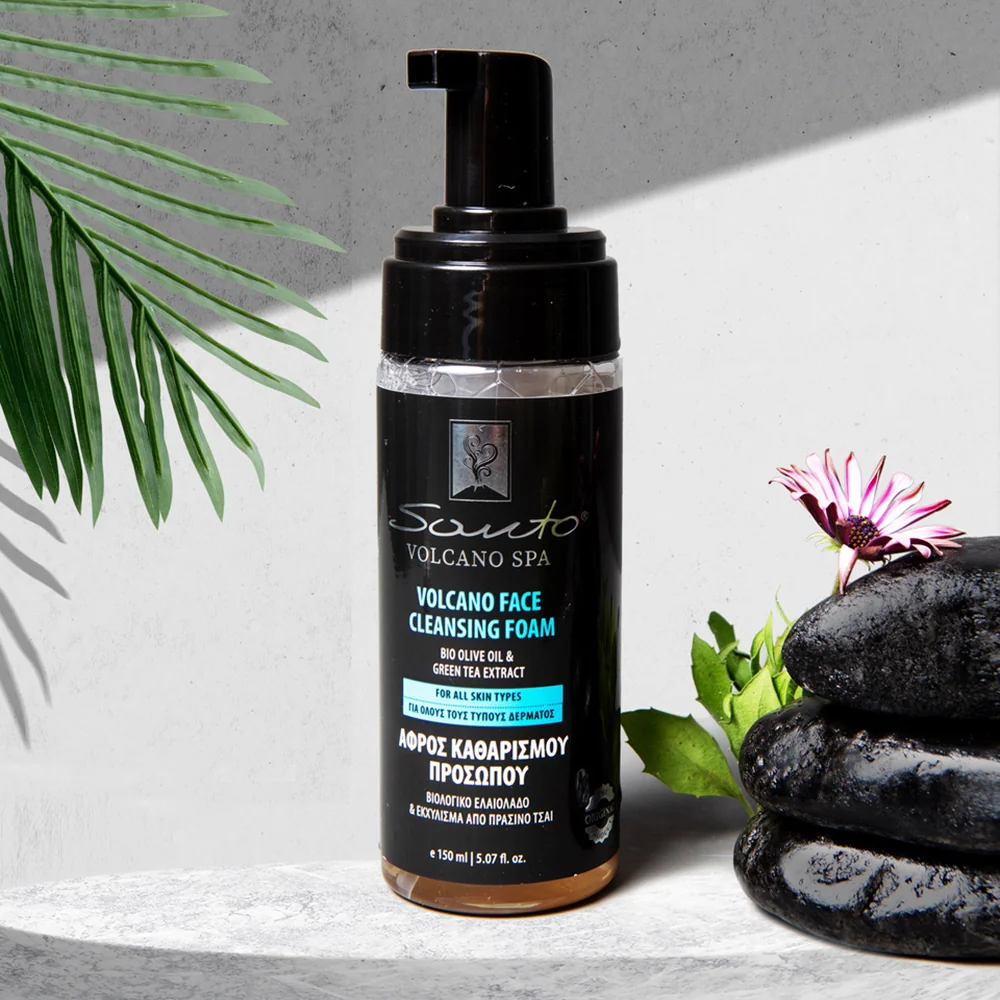 Santo VOLCANO SPA Čistiaca pena na tvár 150 ml