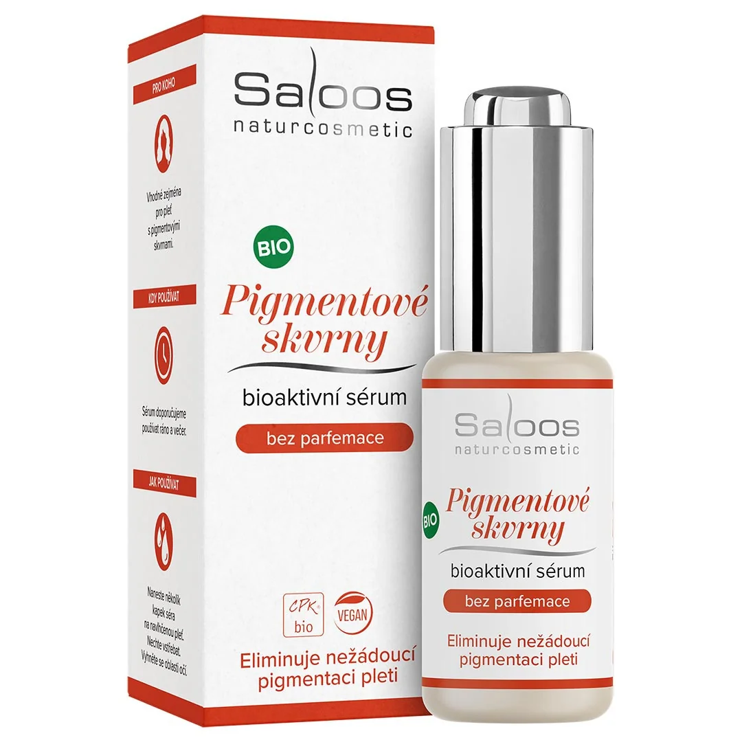 Saloos Bioaktívne sérum na pigmentové škvrny 1×20 ml, sérum