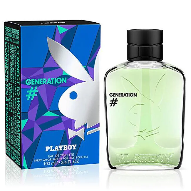 Playboygeneration Men Edt 100ml 1×100 ml, toaletná voda